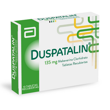 Duspatalin 135mg 10 tabletas — Abbott