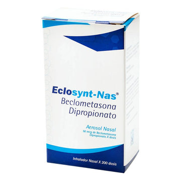 Eclosynt-Nas 50 mcg Beclometasona Inhalador nasal 200 dosis — Faes Farma