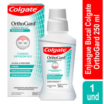 Enjuague Bucal Colgate Orthogard 250ml — Colgate-Palmolive