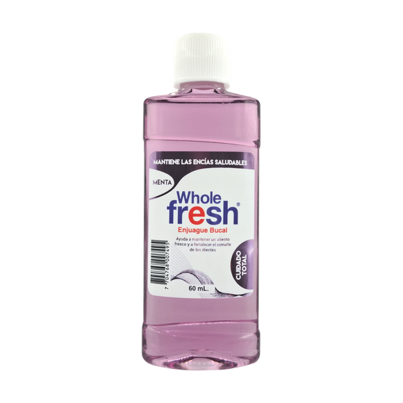 Enjuague bucal Wholefresh cuidado total 60ml — Icom