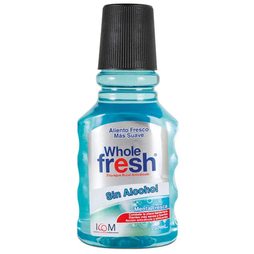 Enjuague Bucal Whole Fresh Zero Sin Alcohol 250 ml — Icom