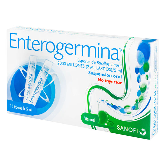 Enterogermina 5 ml 10 Ampollas Bebibles — Opella Healthcare