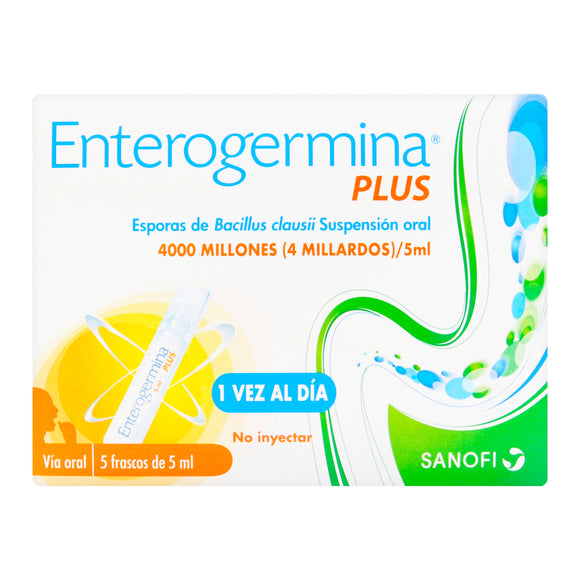 Enterogermina Plus 5 Ampollas Bebibles — Opella Healthcare