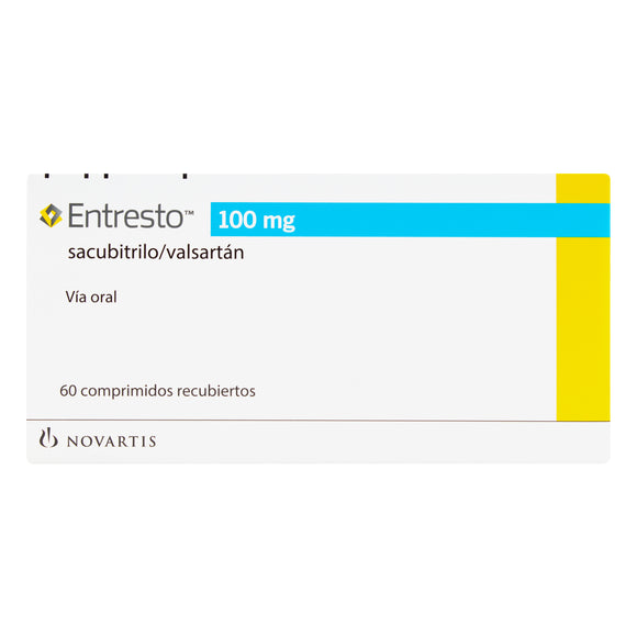 Entresto 100mg 60 tabletas — Novartis