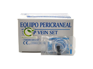 Equipo Pericraneal 22G — Meditec