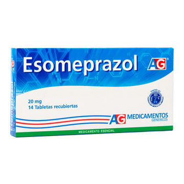 Esomeprazol 20 mg 14 Tabletas — Lafrancol