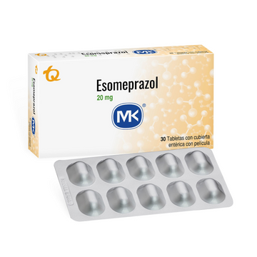 Esomeprazol 20mg 30 Tabletas — Tecnoquímicas