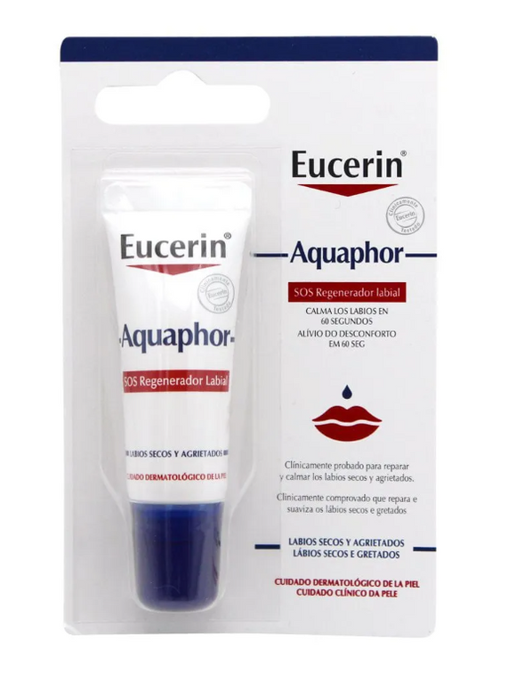 Eucerin Aquaphor Reparador de Labios 10 ml — Beiersdorf