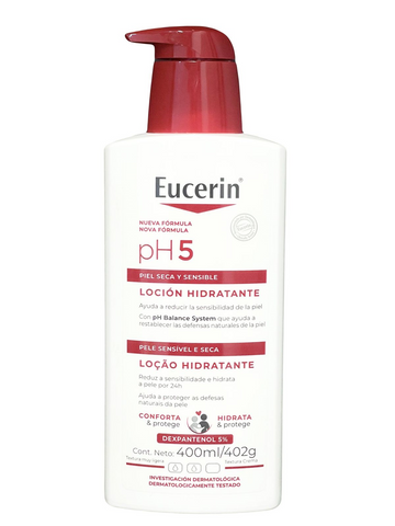 Eucerin pH5 Loción corporal 400 ml para piel sensible - Frasco
