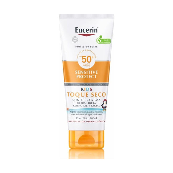 Eucerin Sun Kids Toque Seco FPS 50 200 ml — Beiersdorf