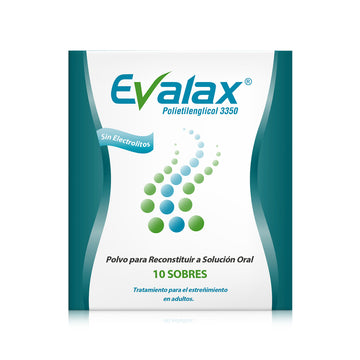 Evalax polietilenglicol polvo 10 sobres — Farma de Colombia