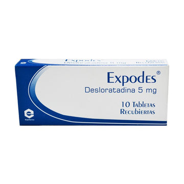 Expodes desloratadina 5mg 10 tabletas recubiertas — Richmond