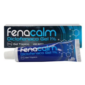 Fenacalm diclofenaco 1% gel 50 g — Bioesteril