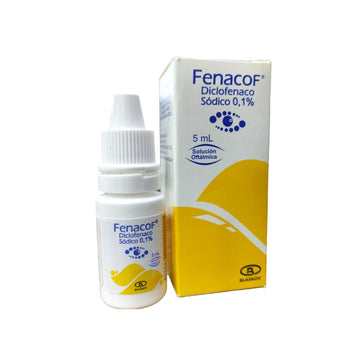 Fenacof diclofenaco 0.1% gotas oftálmicas 5 ml — Blaskov