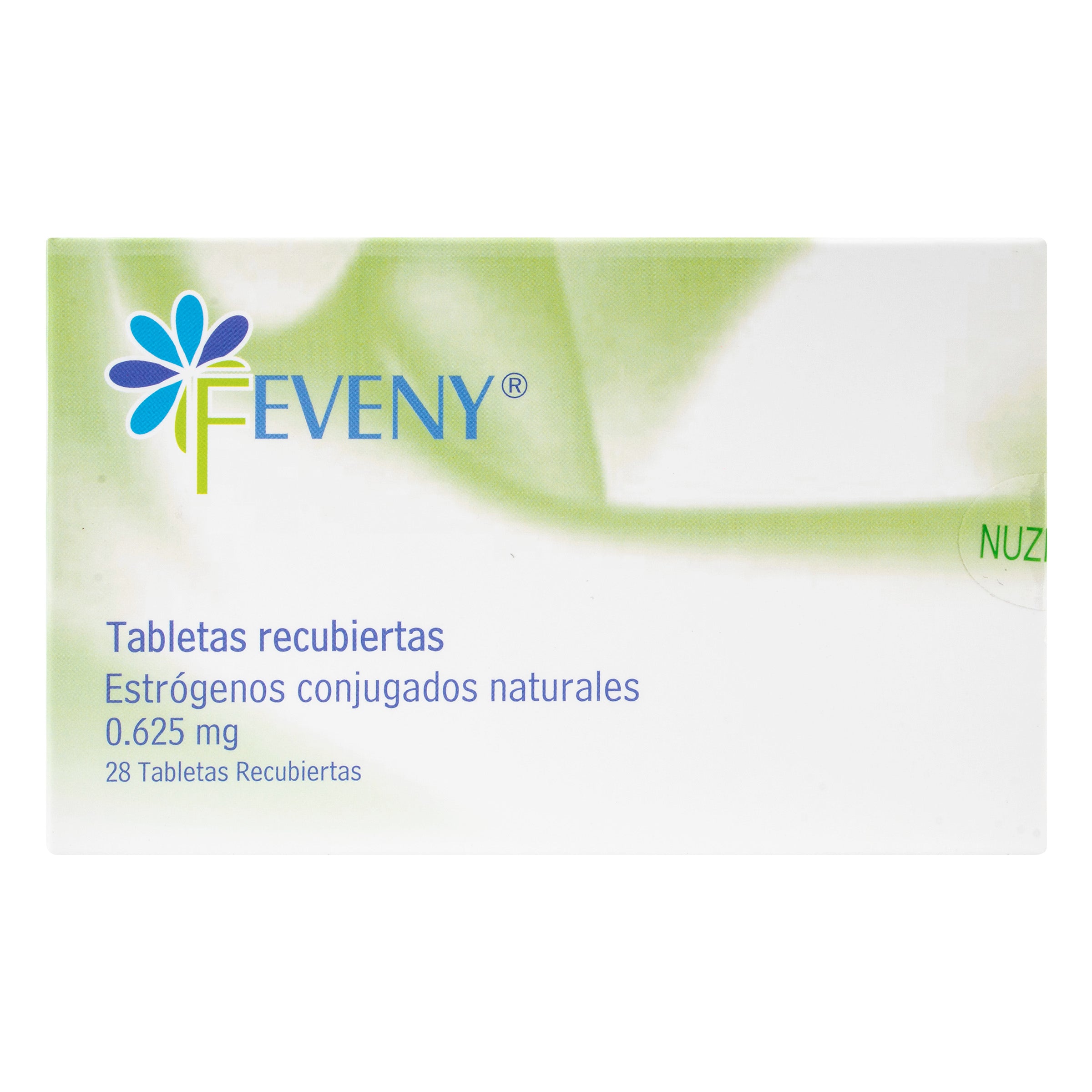 FEVENY 0.625 (ESTROGENOS CONJUGADOS) 28 TABLETAS