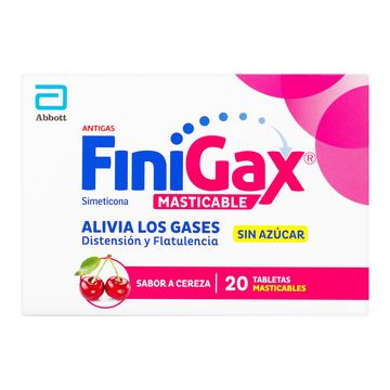 Finigax masticable cereza 20 tabletas — Lafrancol