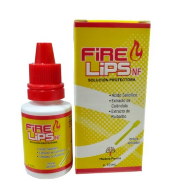 Fire Lips Sol Protect Protector Labial 10 ml — Medical Farma