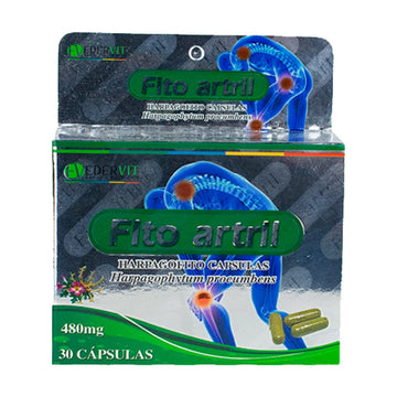 Fito Artril harpagofito 480mg 30 cápsulas — Edervit