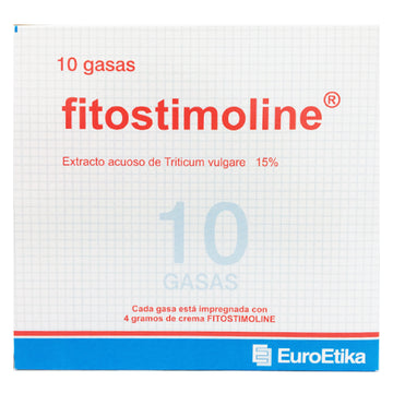 Fitostimoline Gasas 10X10 10 Unidades — Euroetika