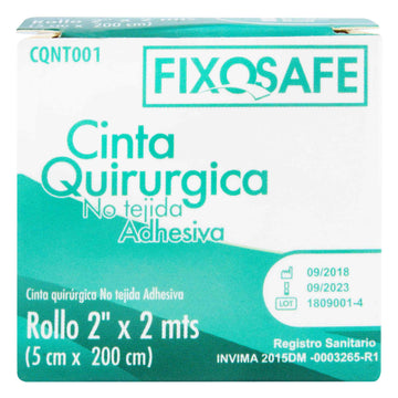 Fixosafe Cinta Quirúrgica Alfa 5cm 2m