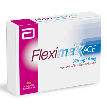 Fleximax Ace Acetaminofén Tiocolchicósido 14 tabletas — Abbott