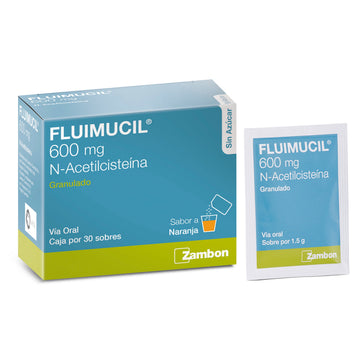 Fluimucil 600mg 30 Sobres — Zambon