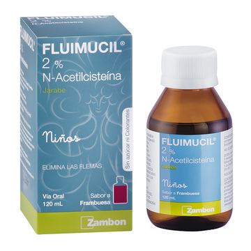 Fluimucil Niños Jarabe 2% 120 ml — Zambon