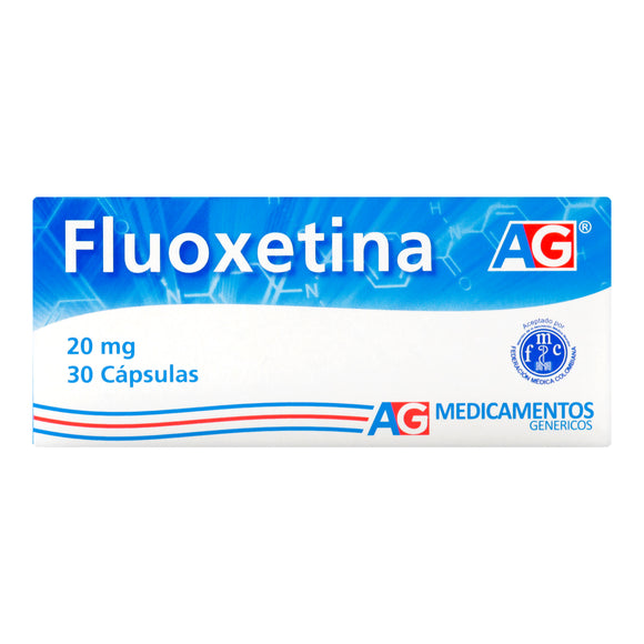 Fluoxetina 20 mg 30 Cápsulas — Lafrancol