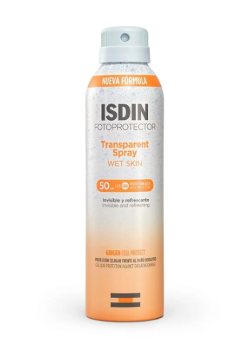 Fotoprotector Spray Wet Skin Spf 50+ 250 ml Isdin Adulto