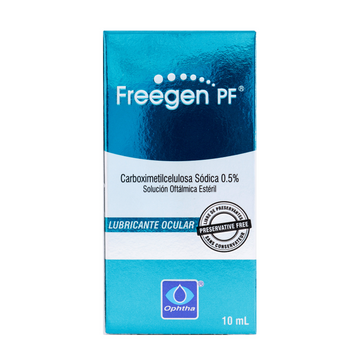 Freegen PF carboximetilcelulosa 0.5% solución oftálmica 10 ml — Sophia