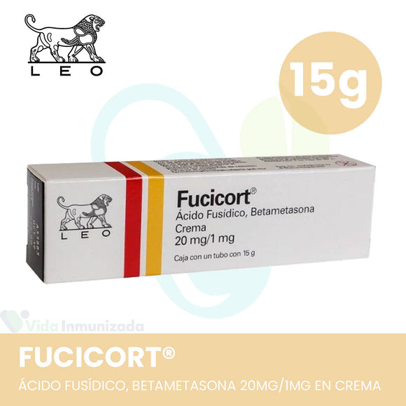 Fucicort Crema ácido fusídico 2% + betametasona 0,1% tubo 15g — Leo Pharma