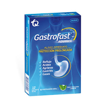 Gastrofast Advance sachets 10ml antiácido — Tecnoquímicas