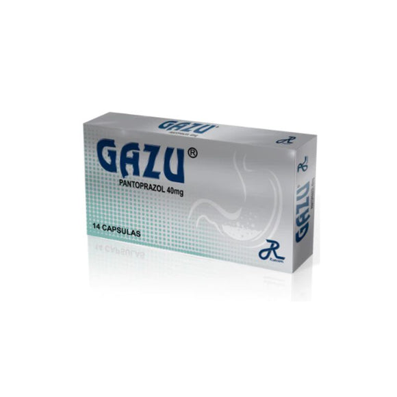Gazu pantoprazol 40mg 14 cápsulas gastrorresistentes — Ruecan