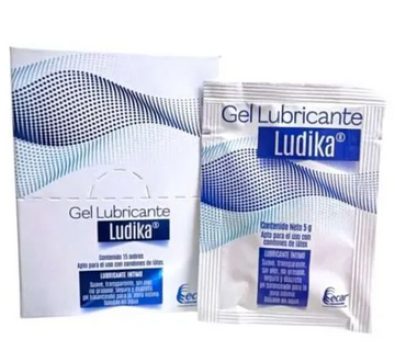Gel Lubricante Intimo Ludika 15 Sobres 5 gr — Ecar