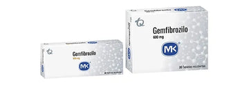Gemfibrozilo 600mg 20 tabletas — Tecnoquímicas