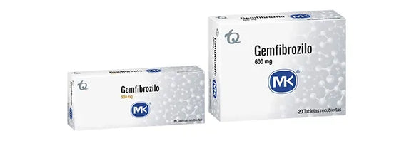 Gemfibrozilo 600mg 20 tabletas — Tecnoquímicas