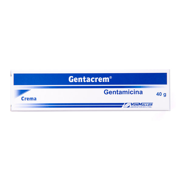 Gentacrem gentamicina 0.1% crema 40 g — Von Haller
