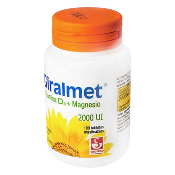 Giralmet Vitamina D 2000 UI 100 Tabletas — Siegfried