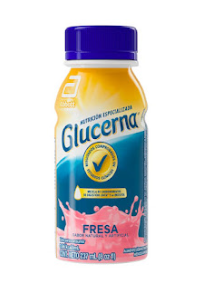 Glucerna Líquida Fresa Botella 237 ml - Fórmula nutricional para diabetes Abbott