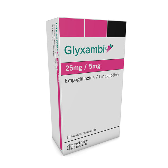 Glyxambi 25/5mg 30 tabletas — Boehringer Ingelheim