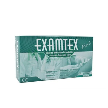 Guante de látex Examtex talla S caja x100 — Protex