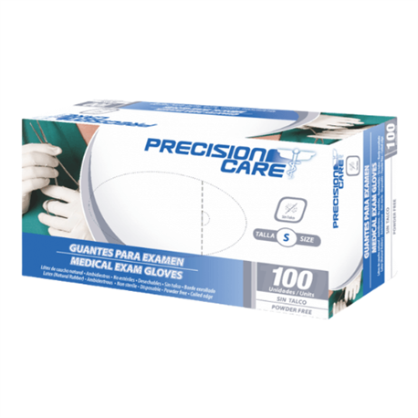 Guante desechable de látex Precision caja x 100 unidades — Eterna