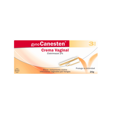 Gynocanesten Crema Vaginal clotrimazol 20 g con aplicador — Bayer