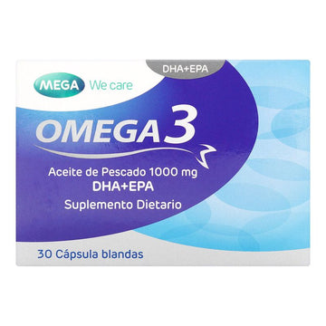Hi Omega 3 aceite de pescado EPA y DHA 30 cápsulas blandas