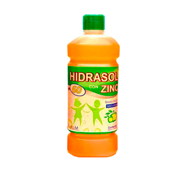 Hidrasol 60 Zinc Manzana 500 ml Suero Oral — Icom