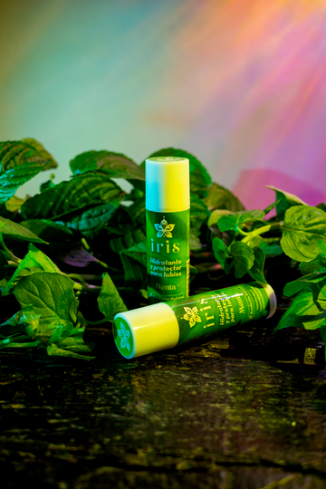 Hidratante y Protector Labial Menta Iris