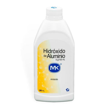 Hidróxido de Aluminio Suspensión 360 ml Mk — Tecnoquímicas