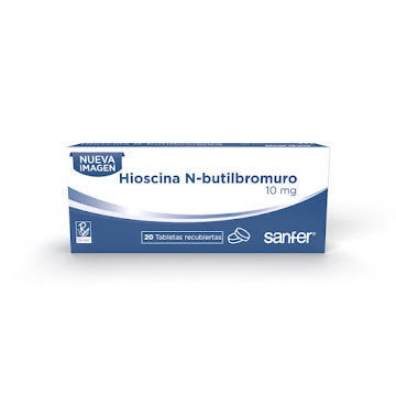 Hioscina N-Butilbromuro 10mg 100 tabletas — Bussié
