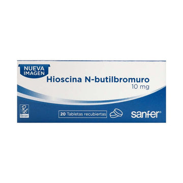 Hioscina N-butilbromuro 10mg 20 tabletas — Richmond