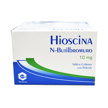 Hioscina N-butilbromuro 10mg 300 Tabletas — Richmond